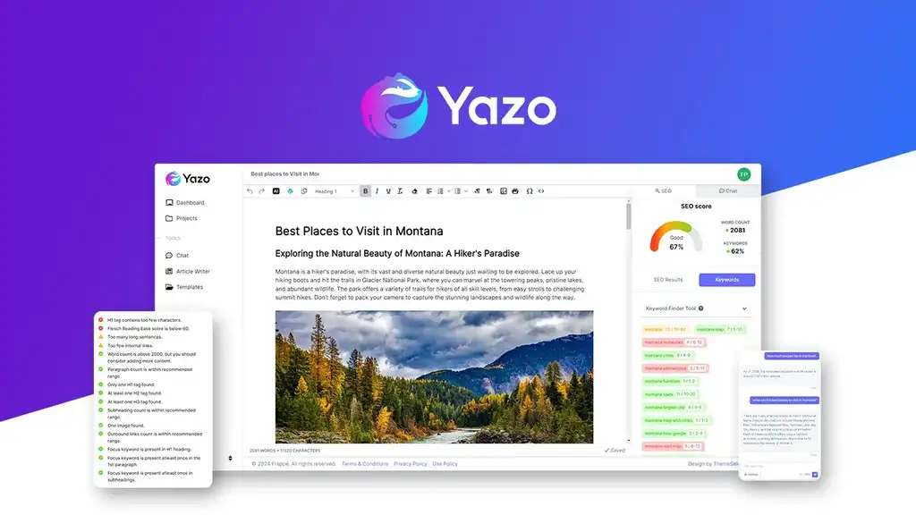 Get Yazo AI SEO Writer Lifetime Deal – Only $29 for Pro Content