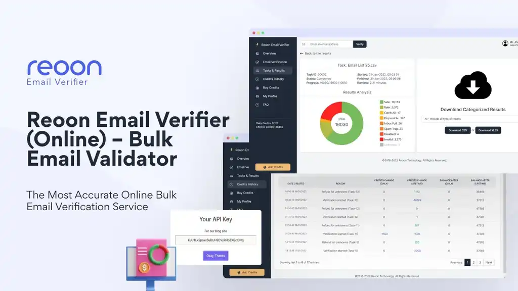 Reoon Email Verifier Lifetime Deal – Best Email Verifier Only $79