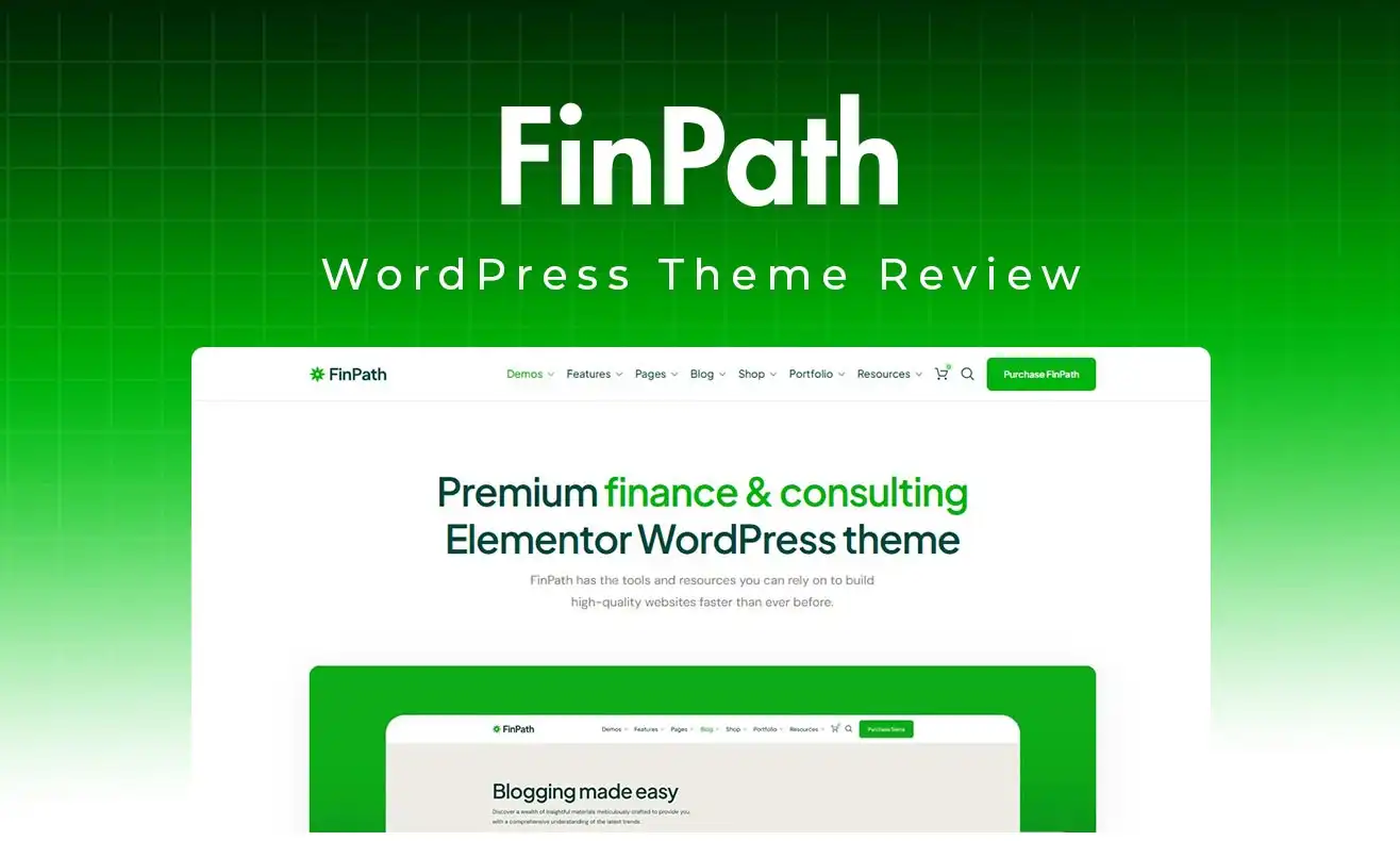 FinPath Theme Review – Create Finance Sites for $59