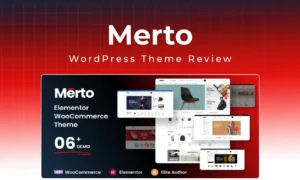 Merto Theme Review: Best Minimalist WooCommerce Theme