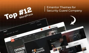 Top Elementor Themes for Security Guard Company: Best 12 Picks