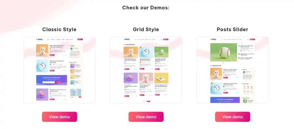 Wavy WordPress Theme Review – Best Choice for Blogs