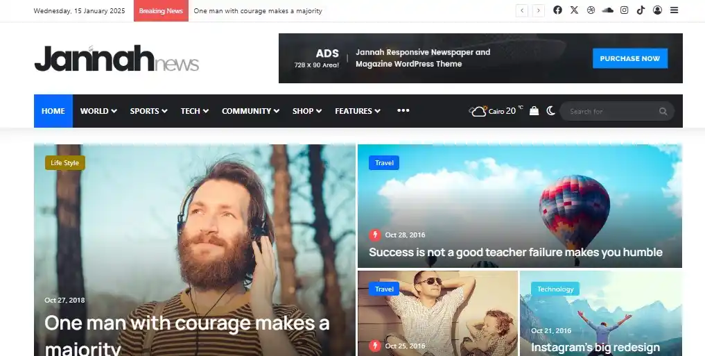 Jannah WordPress Theme Review: Best WordPress Theme for News Websites