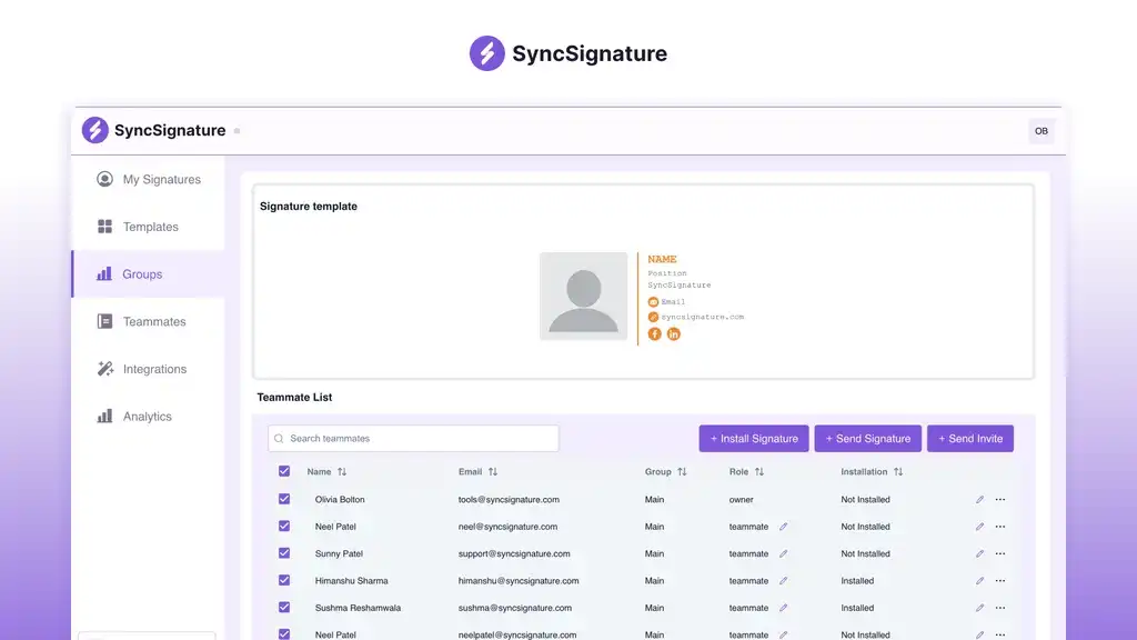SyncSignature Lifetime Deal Top Features Revealed