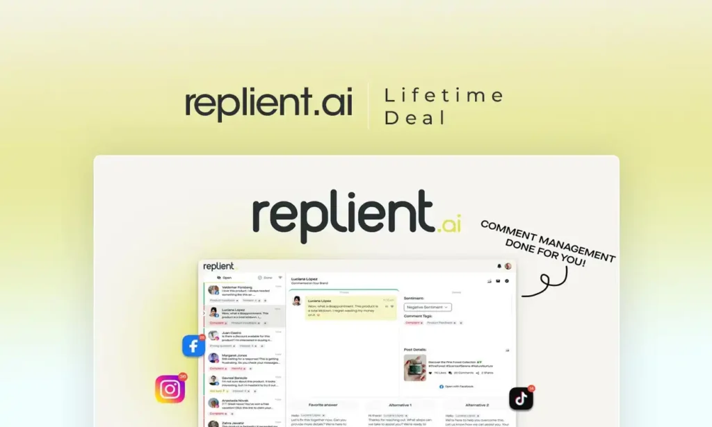 61+ Best Appsumo Lifetime Deals for 2026 (June) Replient.ai Lifetime Deal